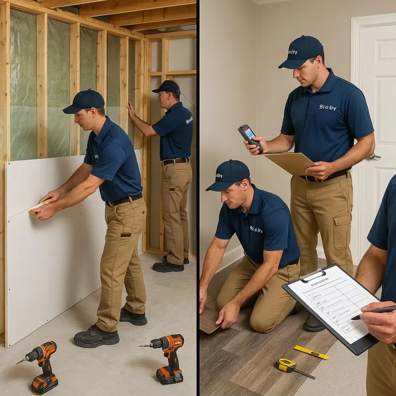Repairs and Reconstruction process in Parsippany, NJ