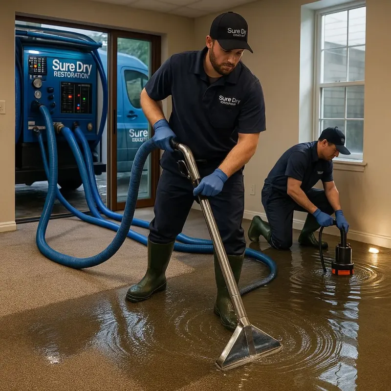 Water Extraction and Removal process in Parsippany, NJ